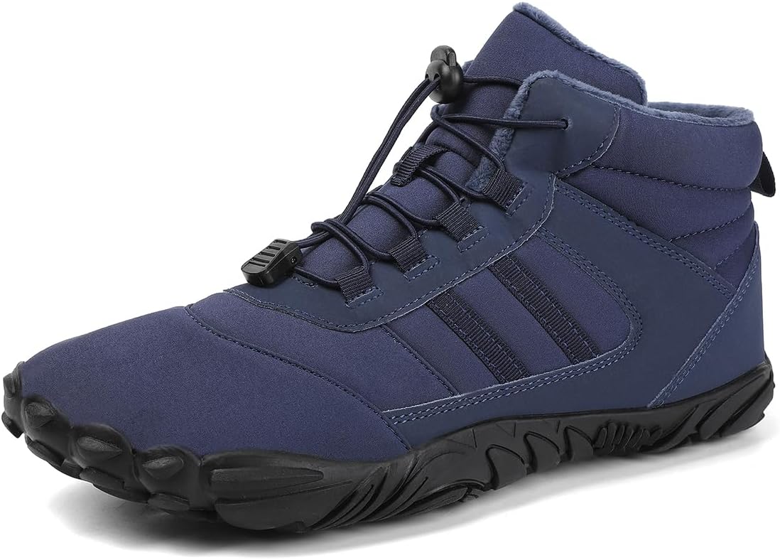 Кроссовки Peak Footwear Kasdava Master Barefoot для женщин и мужчин - минималистичные обувь с широкой носочной частью для естественной осанки и контакта с землей, темно-синий — фото 3