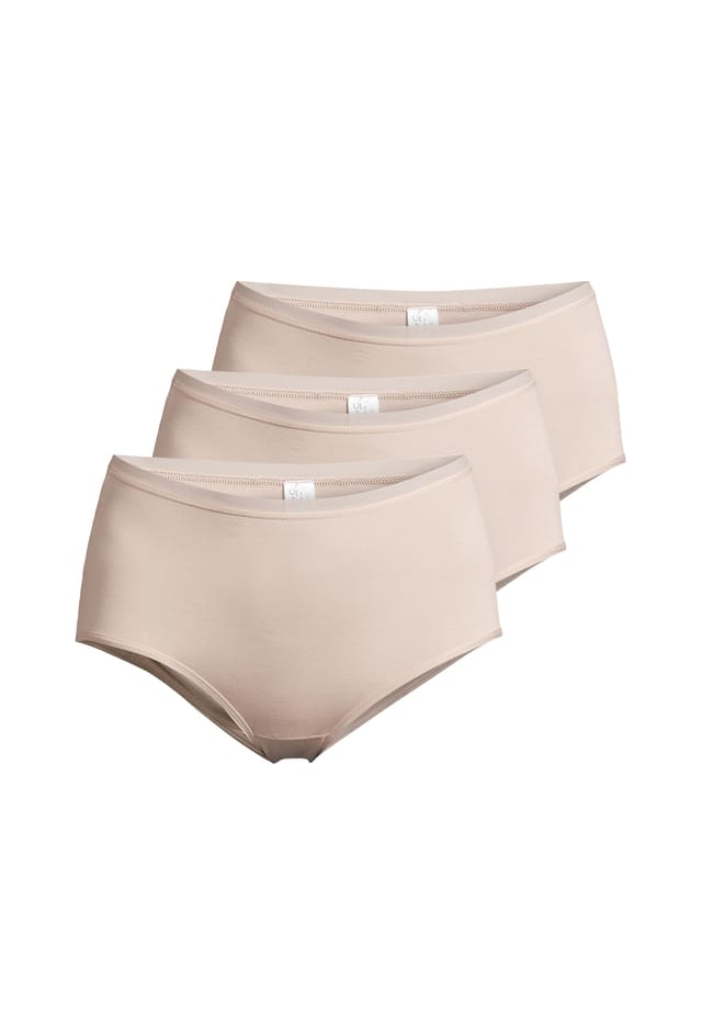 

Трусы-Брифы 3 шт. в упаковке чистые Nina Von C., цвет latte macchiato