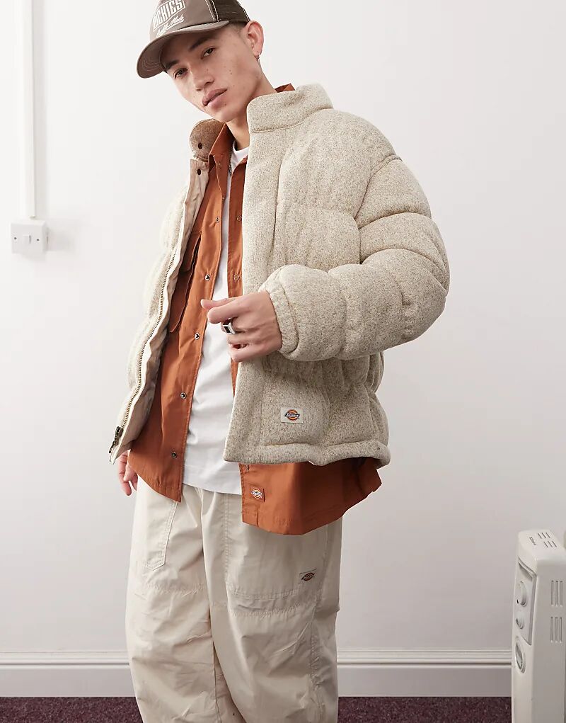 

Пуховик Baker в цвете «кремовый» Dickies