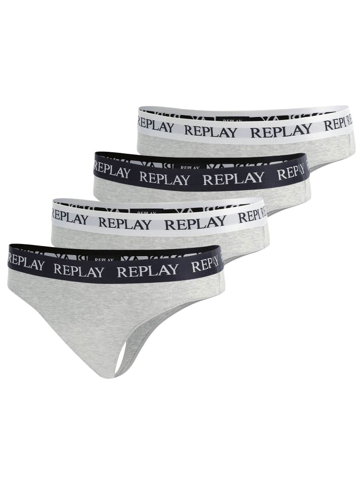 

Стринги Replay, серый