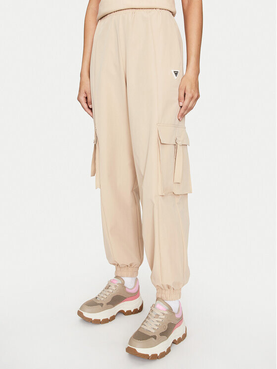 

Брюки карго regular fit Guess, бежевый