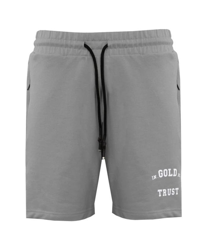 

Стильная мужская рубашка Ross In Gold We Trust, серый