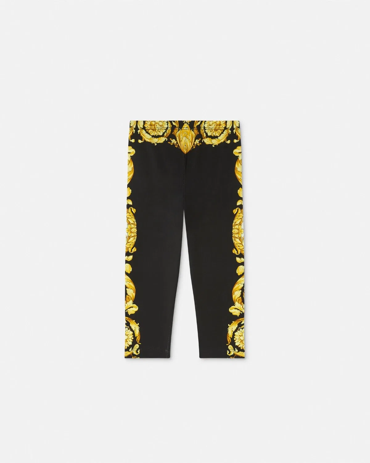 Детские леггинсы Barocco Foulard VERSACE, черный — фото 2