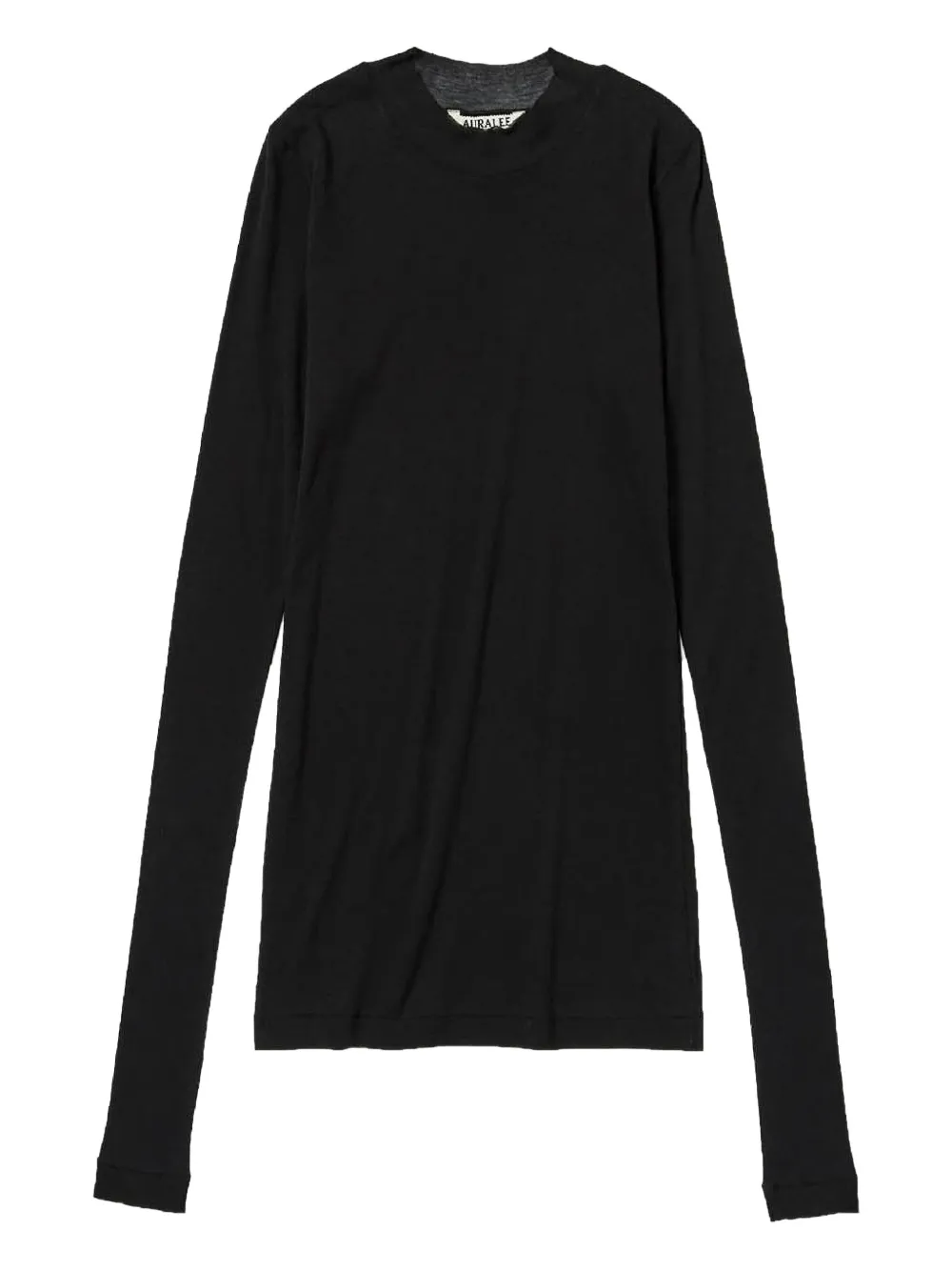 

Футболка с круглым вырезом Auralee, черный