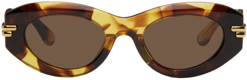 

Солнцезащитные очки Mitre Oval Brown Bottega Veneta