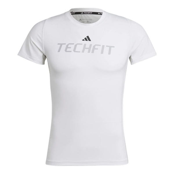 

Футболка Men's adidas Logo Alphabet Printing Round Neck Short Sleeve White T-Shirt, мультиколор