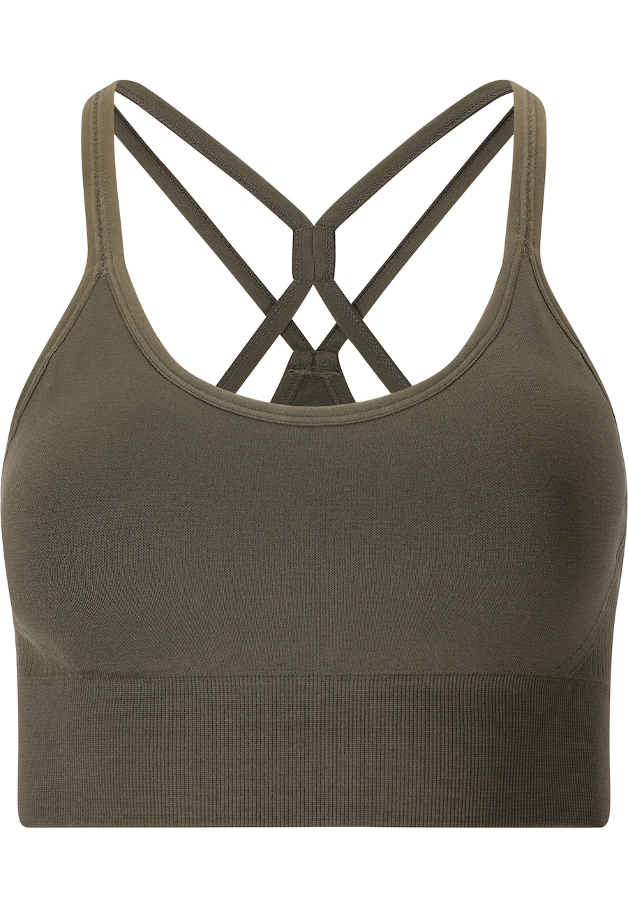 

Спортивный бюстгальтер с низкой поддержкой Athlecia Foan V3, коричневый