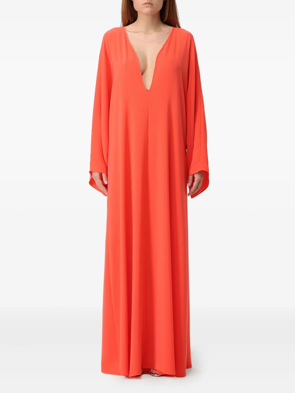 

Макси-платье Lillo Max Mara, оранжевый