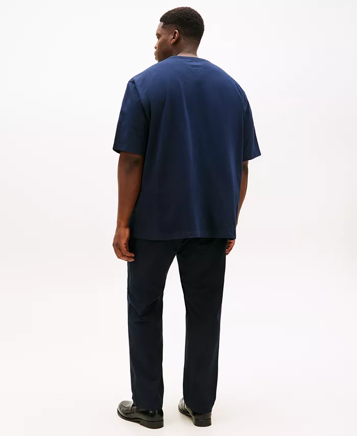 Мужская футболка с коротким рукавом Big & Tall Tino Logo Tommy Hilfiger, синий — фото 2