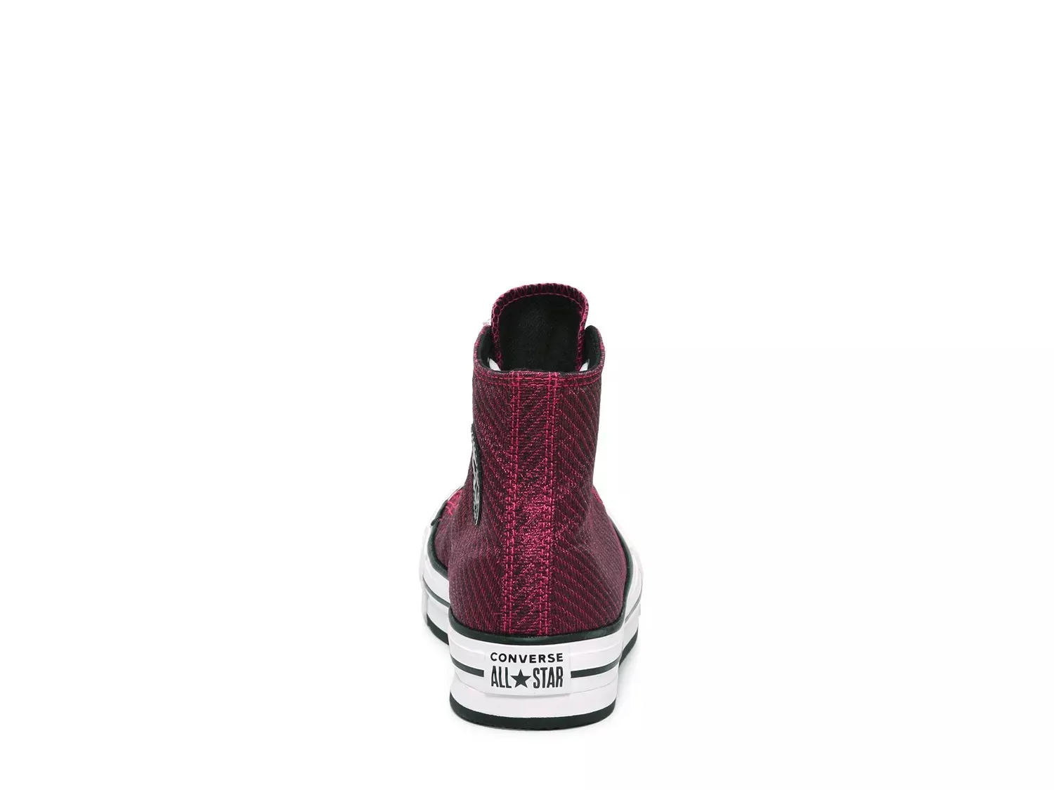 Кроссовки Converse Chuck Taylor All Star Lift Sparkle Platform Sneaker — детские, розовые — фото 4