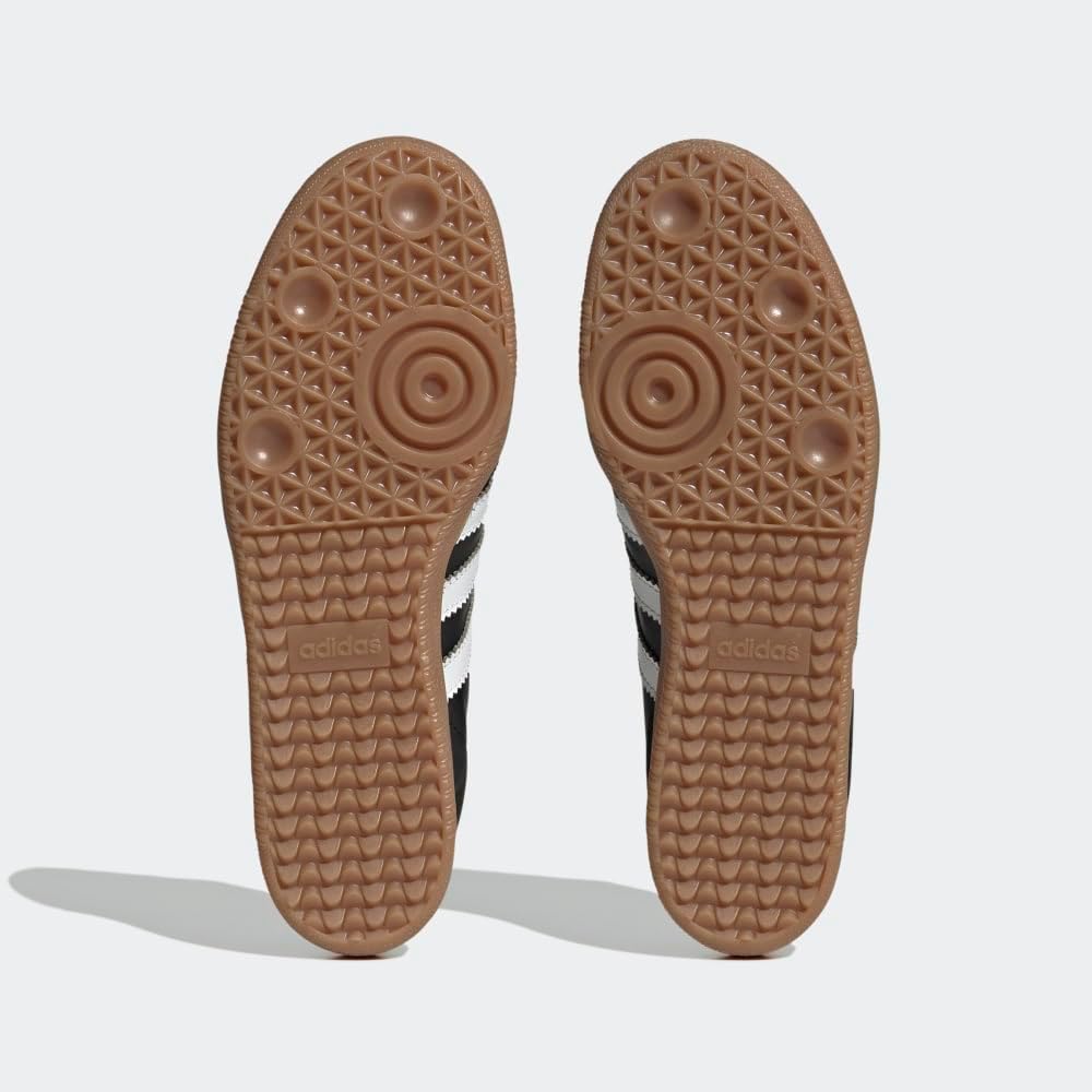 Мужские кроссовки Adidas Originals Samba Decon из кожи, черный — фото 4