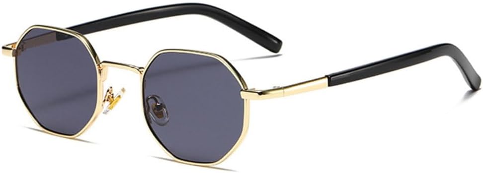 

Ретро-солнцезащитные очки Polygon Metal для женщин, прозрачные зеркальные очки с градиентной заливкой, защита от ультрафиолета UV400 для мужчин, модные солнцезащитные очки generic, C1-30669