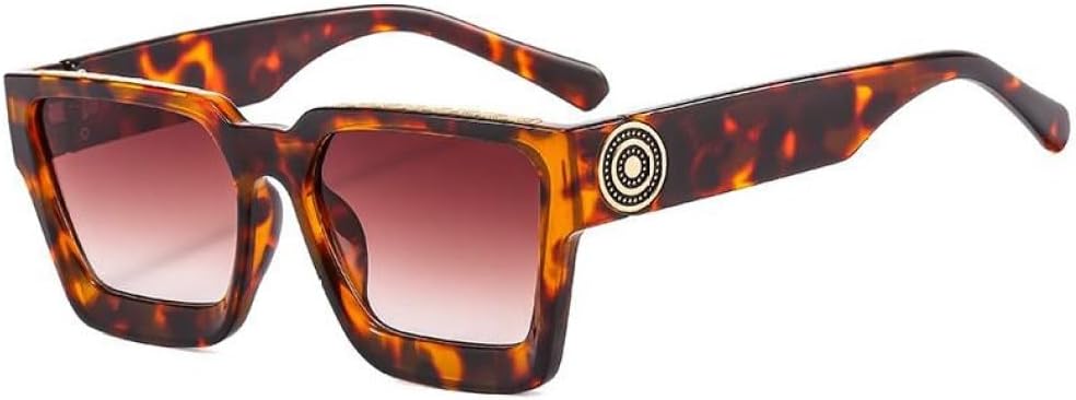 

Солнцезащитные очки MUTYNE большого квадратного размера для женщин, модные винтажные солнцезащитные очки для мужчин, очки для вождения, защита от УФ-излучения UV400, 4