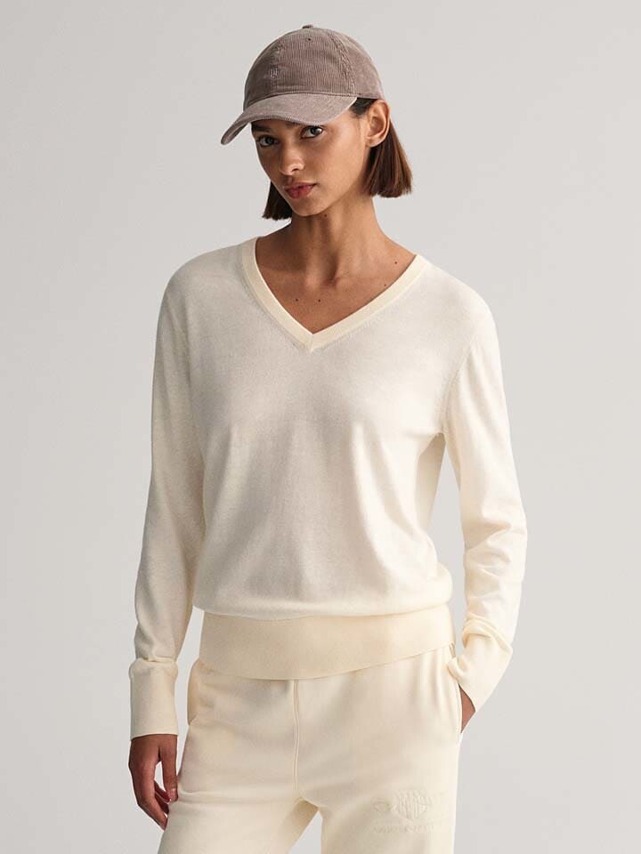 

Пуловер Gant Pullover, песочный