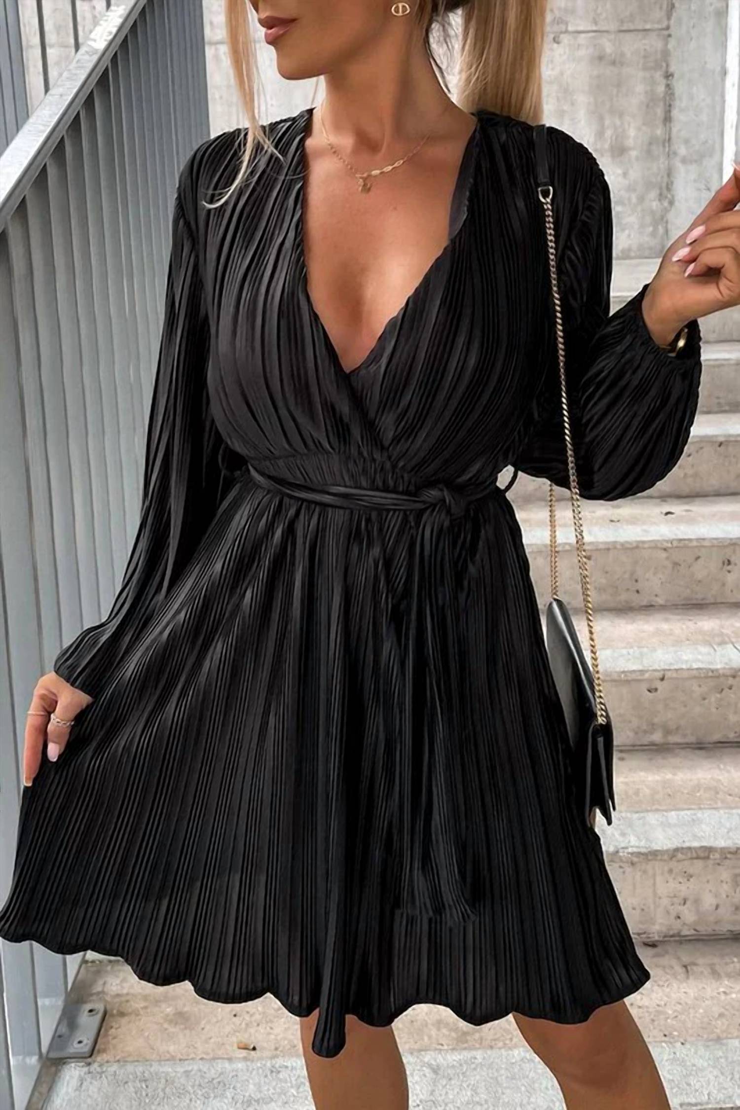 

Shiying Платье Клаудии черного цвета