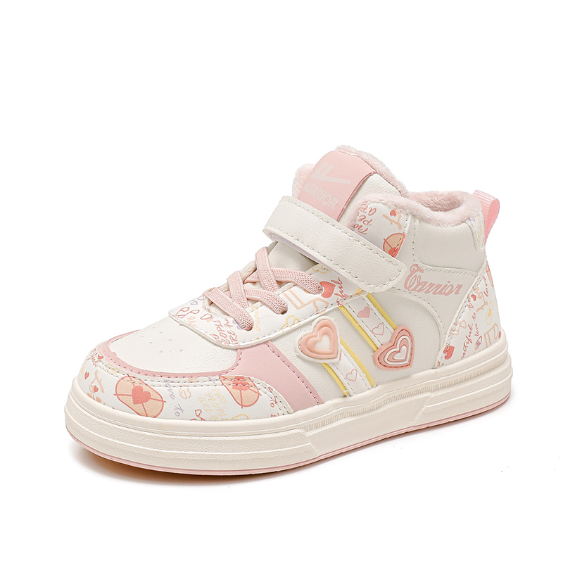 

Детские повседневные ботинки Kids WARRIOR, бежевый розовый