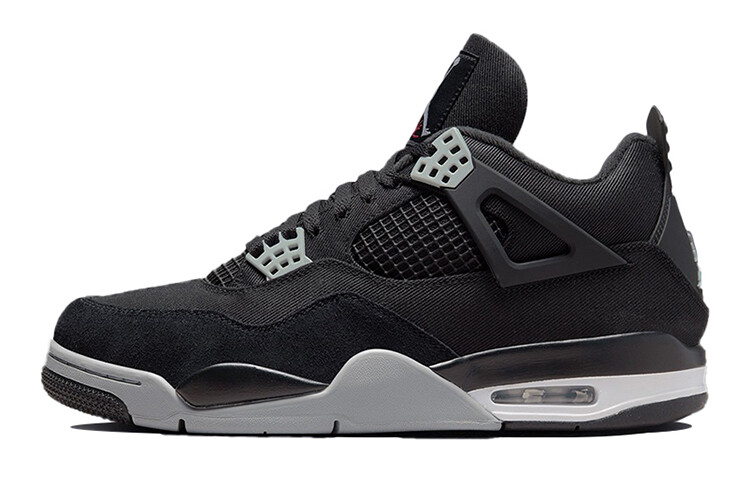 

Кроссовки Jordan 4 Retro Black Canvas (GS), Черный, Кроссовки Jordan 4 Retro Black Canvas (GS)