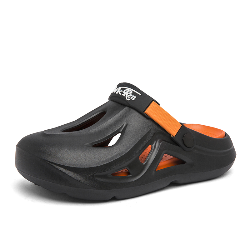 

CariteSport Клоги мужские черно-оранжевые, цвет Black Orange