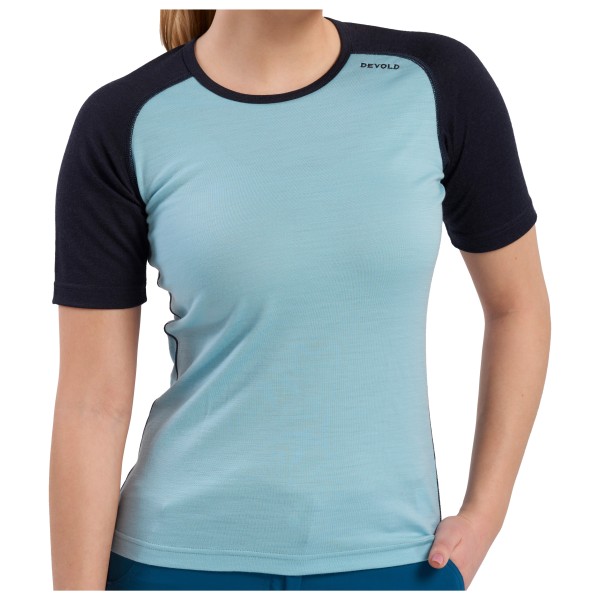 

Женская футболка jakta merino 200 - нижнее белье из мериноса Devold, мультиколор