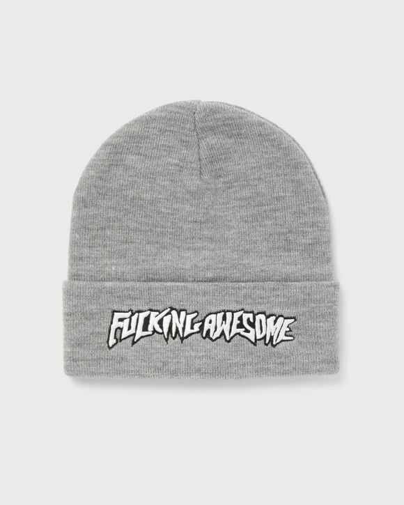 

Шапка Fucking Awesome Stamp Cuff Beanie, серый