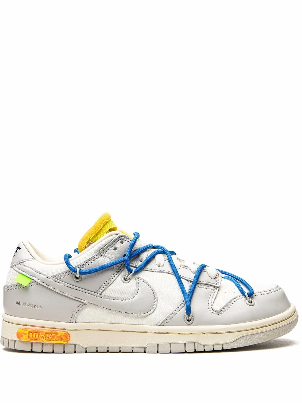 

Кроссовки Dunk Low из коллаборации с Off-White Nike X Off-White, белый