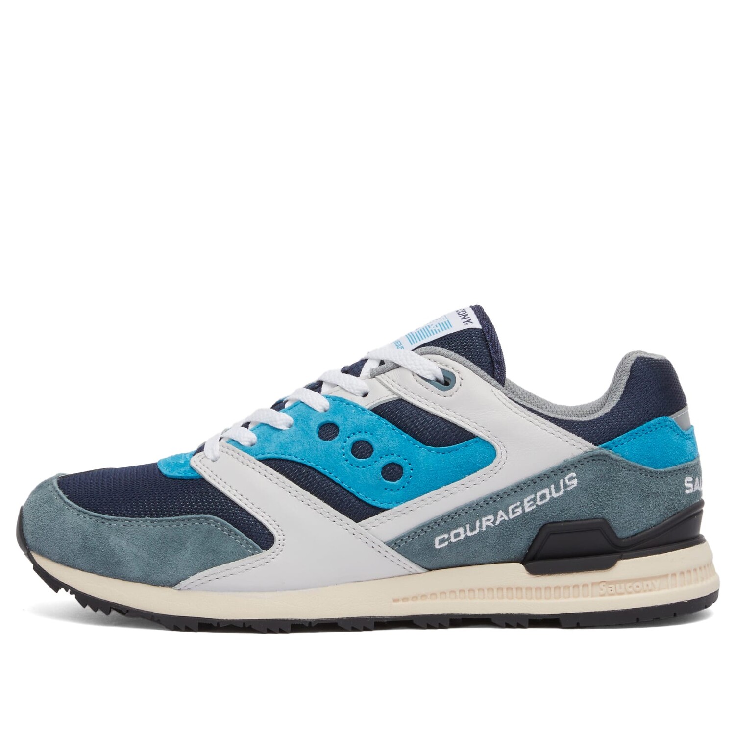 

Кроссовки Saucony Courageous, цвет Grey & Royal, Серый, Кроссовки Saucony Courageous, цвет Grey & Royal