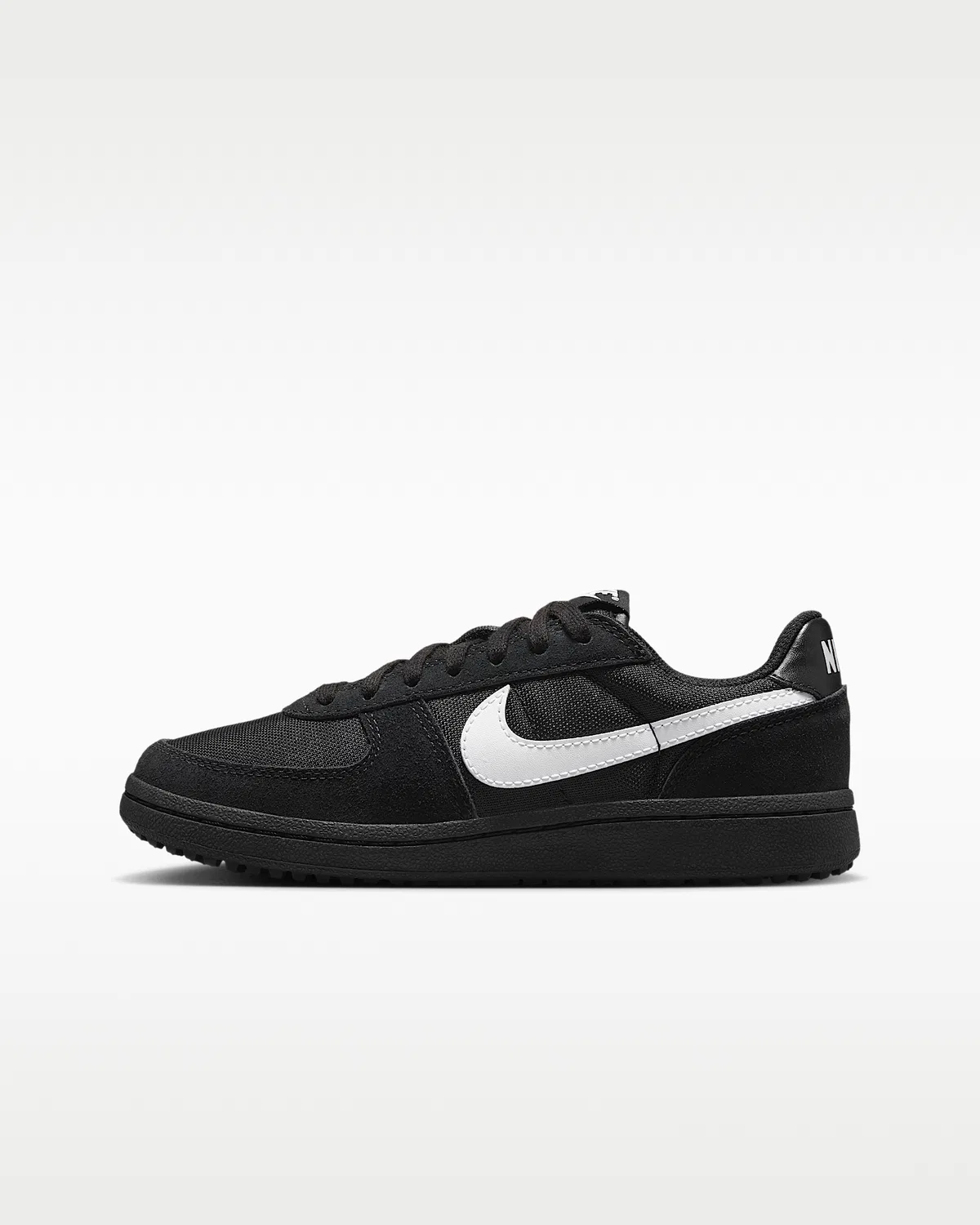 Детские кроссовки Nike Field General "Ref", Black/Black/White