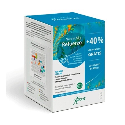 

Травяные добавки Aboca Natura Mix Advanced Refuerzo, 28 конвертов