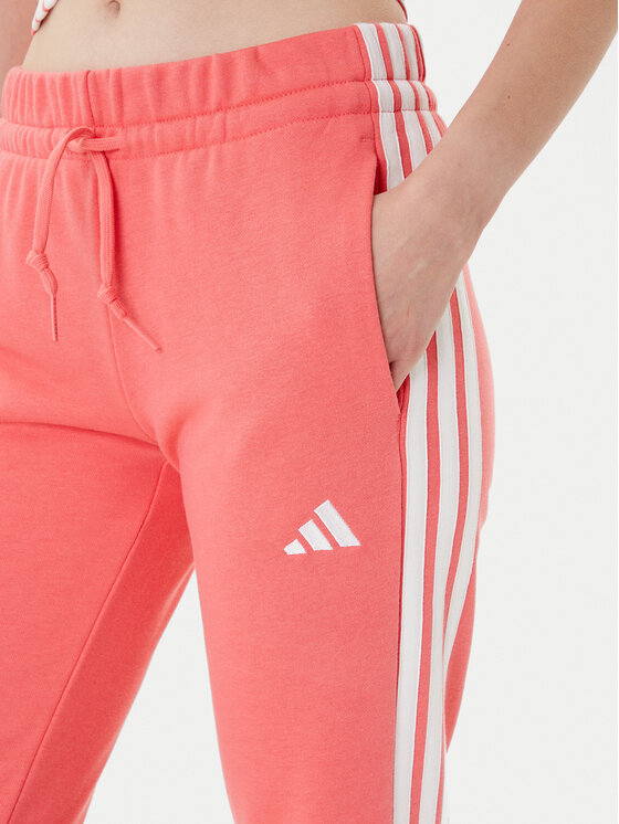 Джоггеры regular fit Essentials 3-Stripes KE4387 Adidas, красный — фото 4