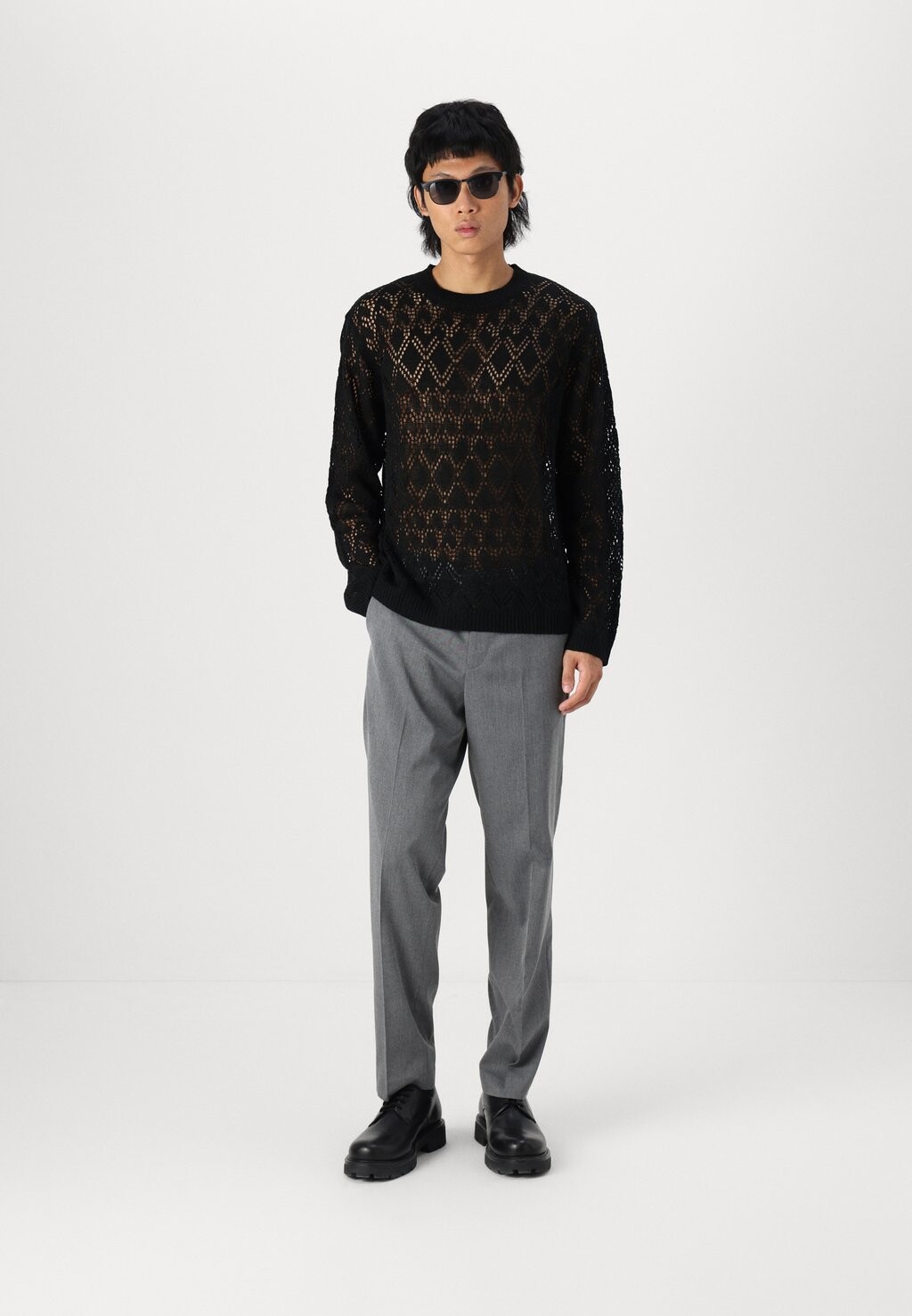 

Брюки JPRBUSHWICK ASHTON TROUSER Jack & Jones PREMIUM, темно-серый