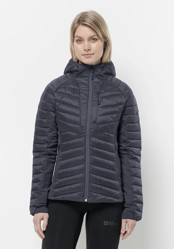 

Функциональная куртка Jack Wolfskin "ROUTEBURN PRO INS JKT W", с капюшоном, цвет Graphite