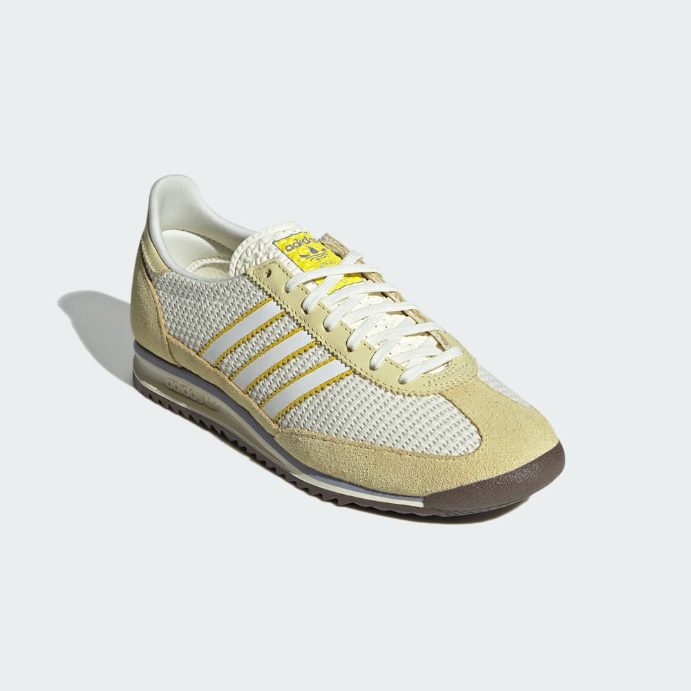Кроссовки Adidas SL 72 OG Shoes, цвет Ivory/Yellow/Powder Yellow — фото 4