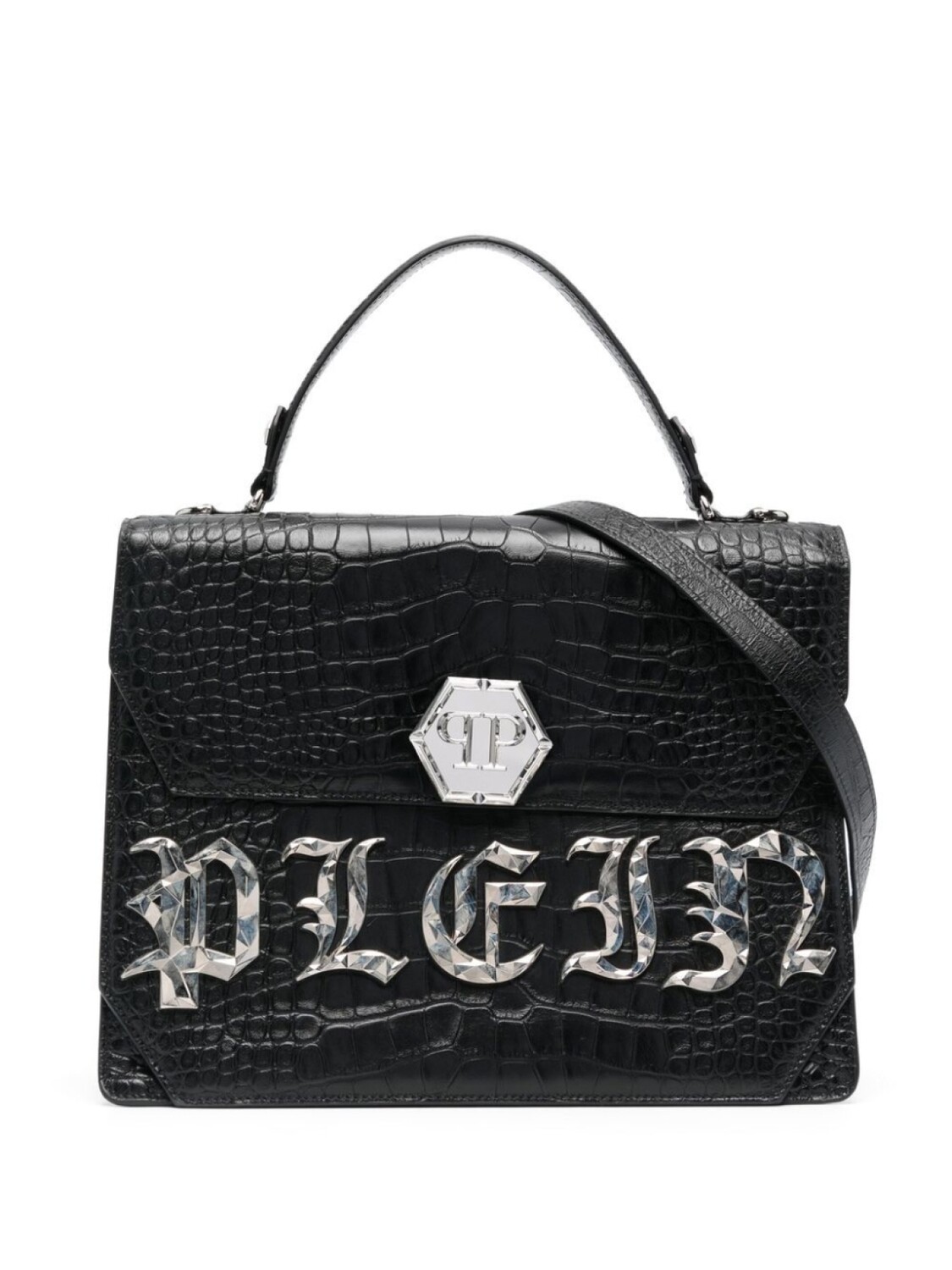 

Philipp Plein сумка-тоут Gothic Plein, черный
