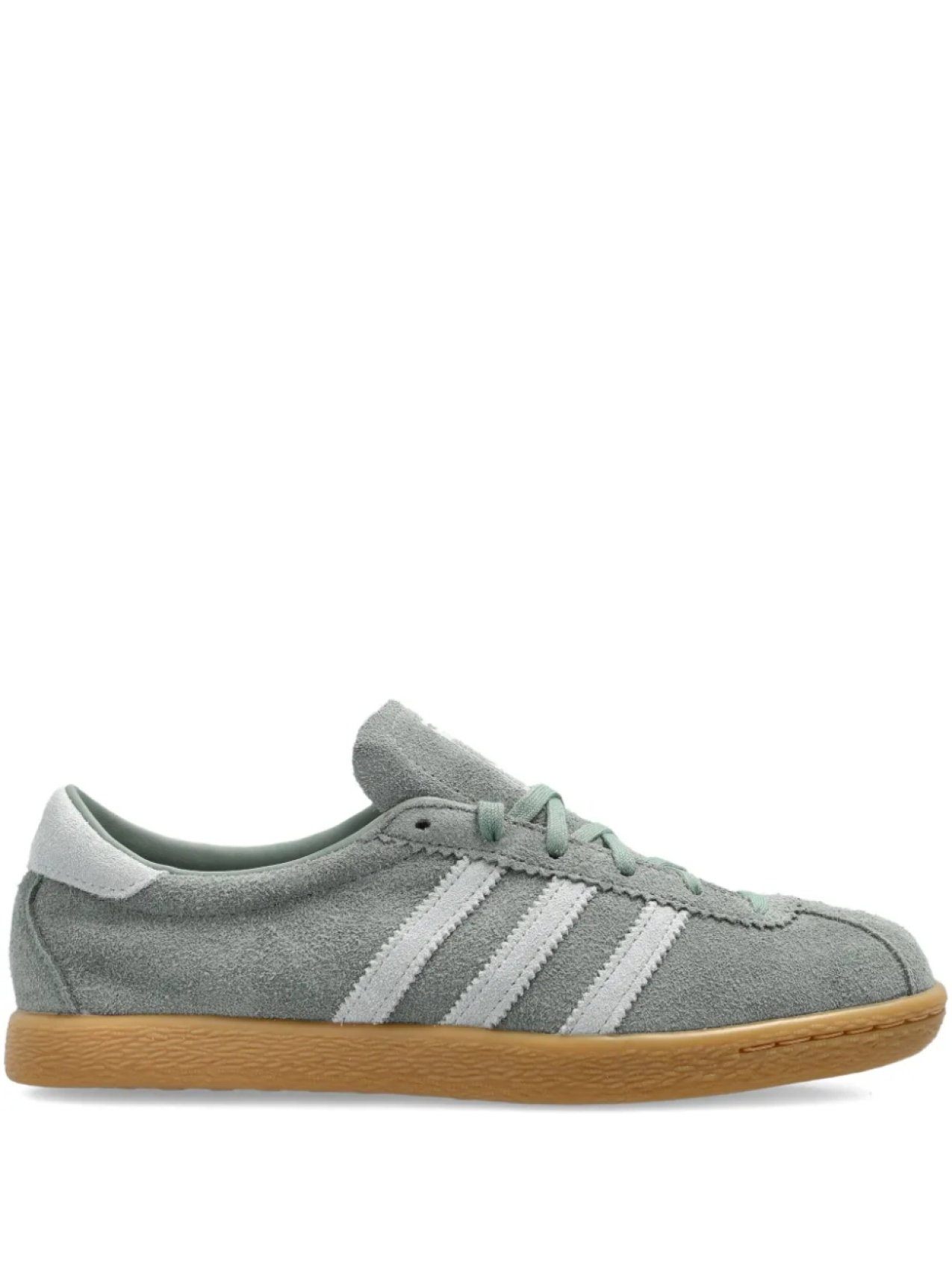 

Кроссовки Adidas Tobacco из замши, зеленый