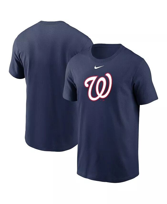 

Футболка мужская Navy Washington Nationals с большим логотипом Nike