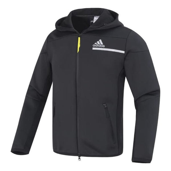 

Куртка zne sportswear innovation motion full zip hoodie Adidas, черный