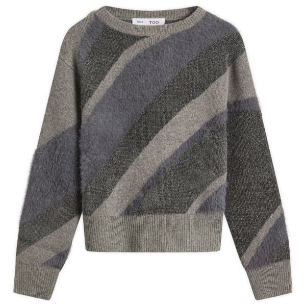 

Вязаный пуловер «Тога» Toga Archives, серый