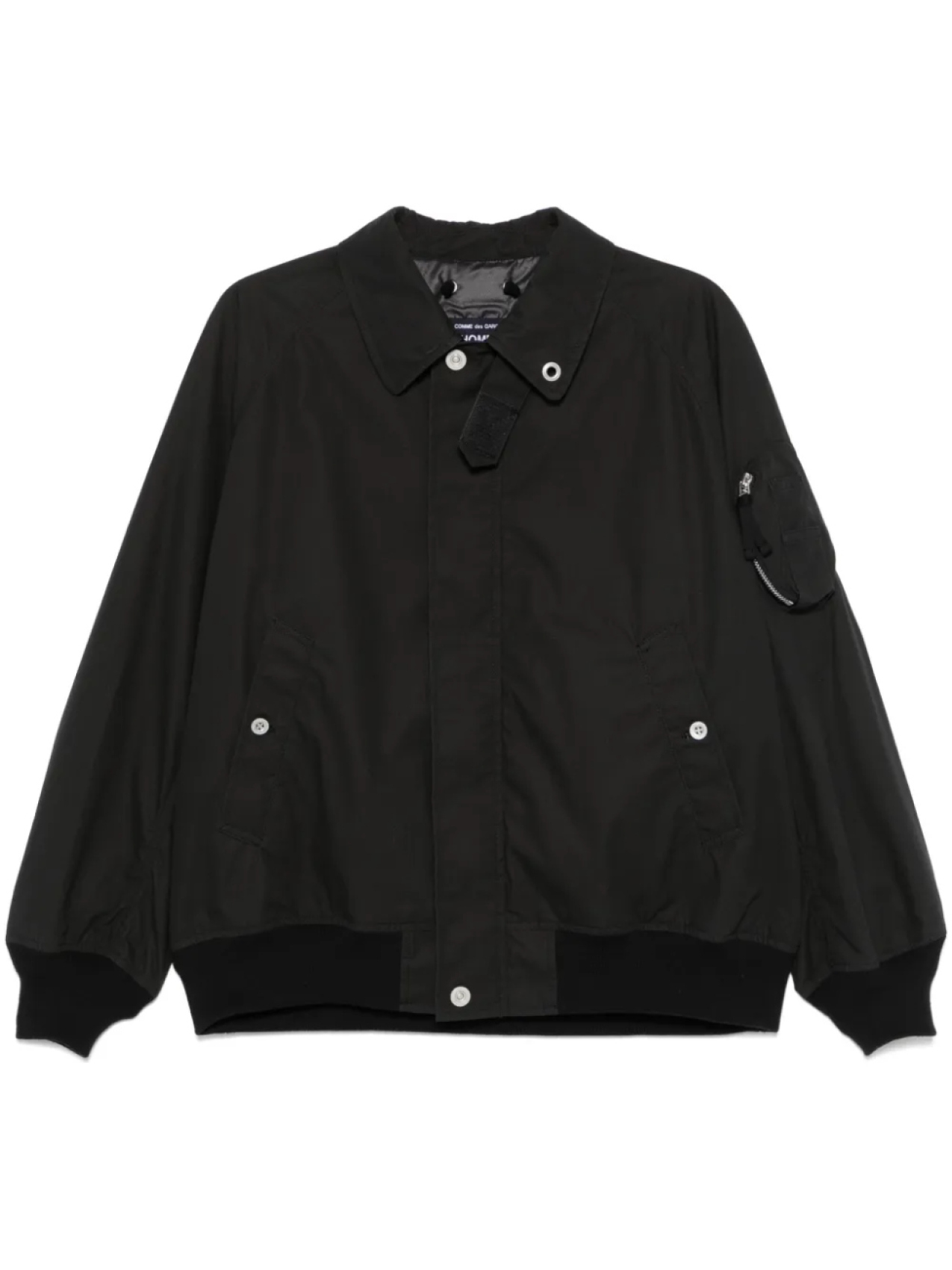 

Хлопковый бомбер Comme des Garçons Homme, черный