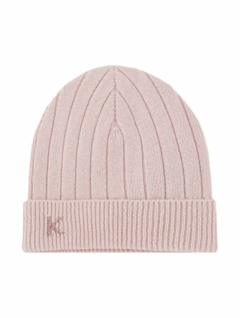 

Кашемировая шапка с логотипом Kiton, розовый