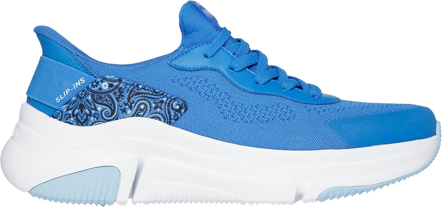Мужские слипоны Skechers Snoop Sparrow Flex - Soarin' Hands Free, синий — фото 4
