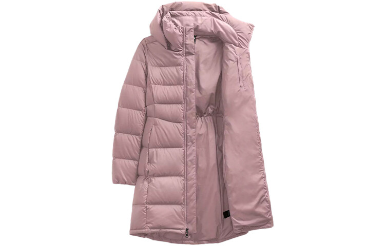 

Пуховик женский розовый The North Face
