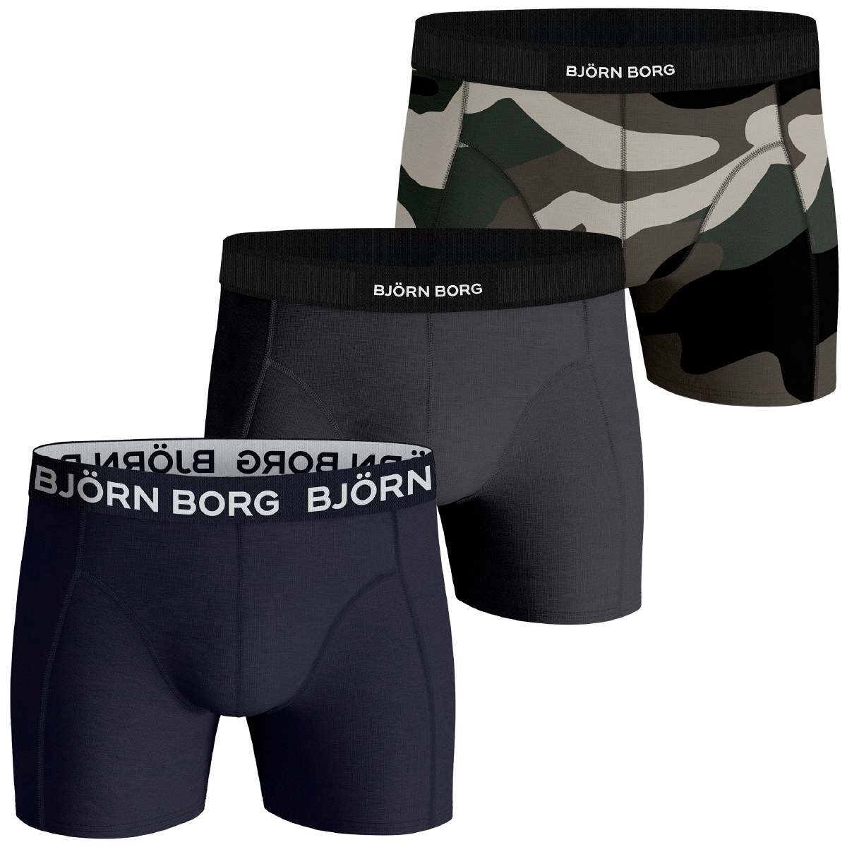 

Боксеры Björn Borg Boxershorts Core Boxer 3 шт, разноцветный