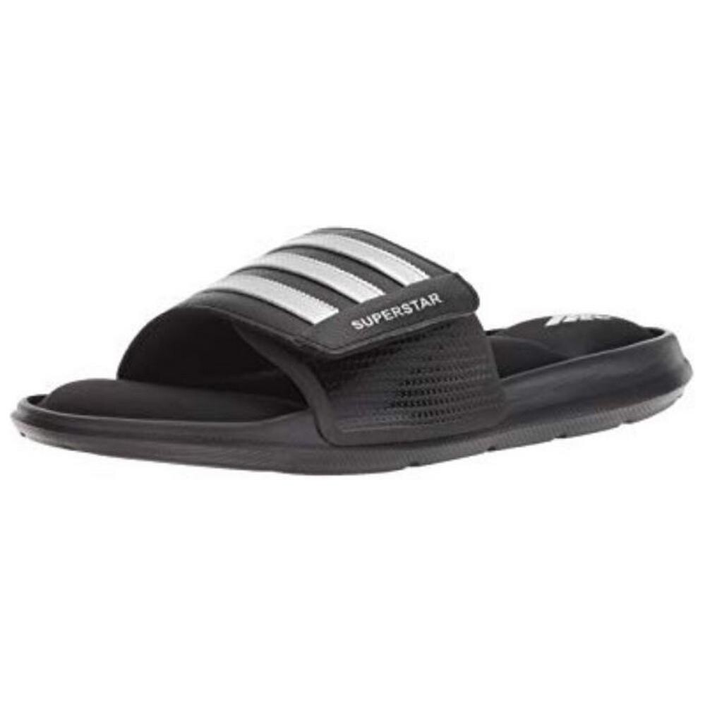 

Шлепанцы серии Superstar мужские черный/белый Adidas