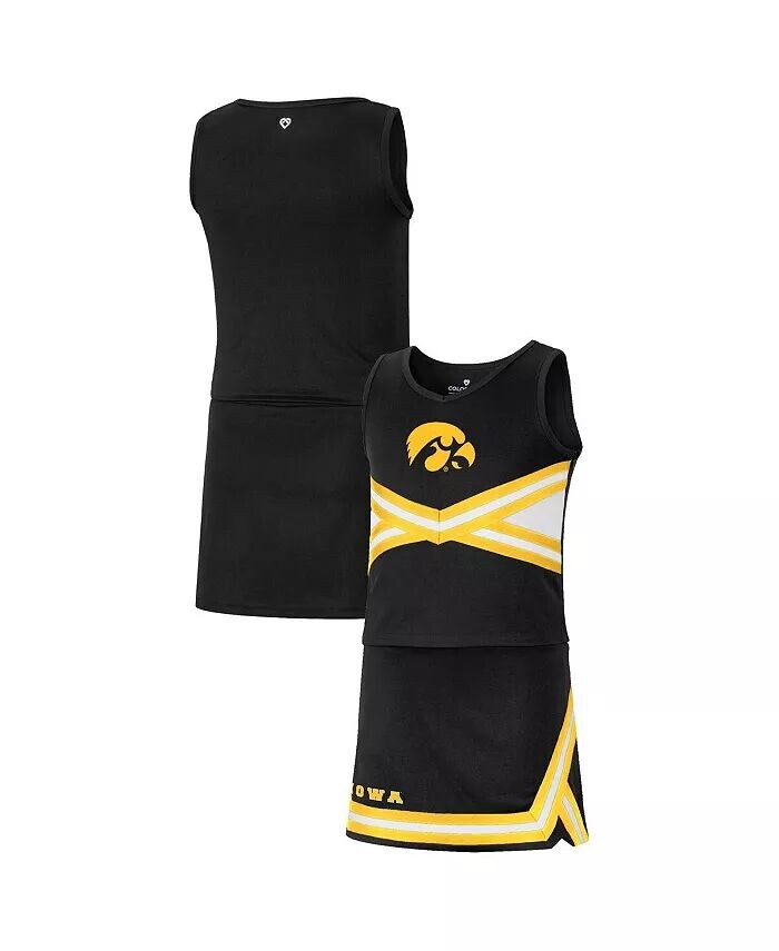

Комплект болельщиков-каруселей Big Girls Black Iowa Hawkeyes Colosseum, черный