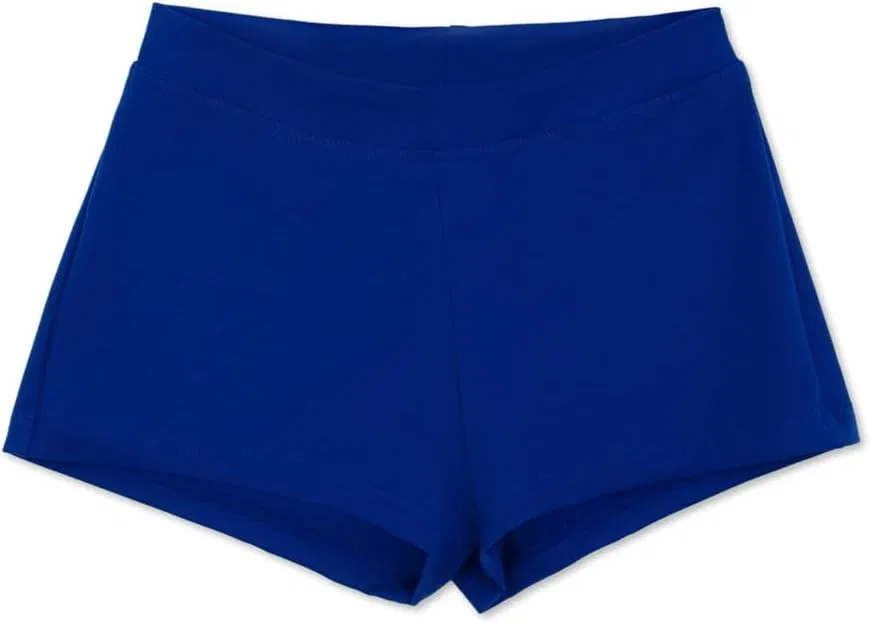 Короткие шорты Capezio для девочек, модель "Boy Cut" с низкой посадкой, Royal