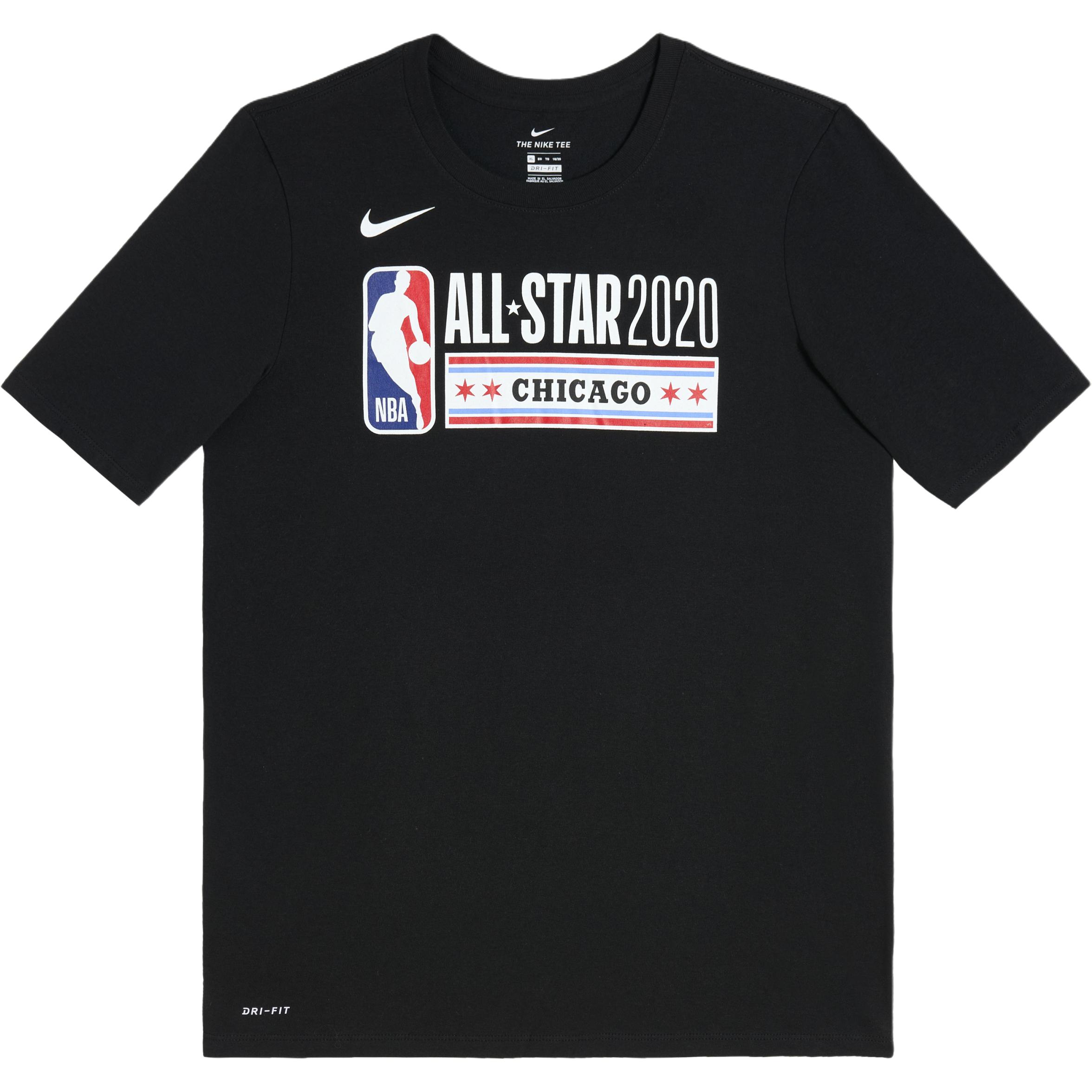 

Nike Футболка NBA Dri Fit All Star черная для детей 3-7 лет