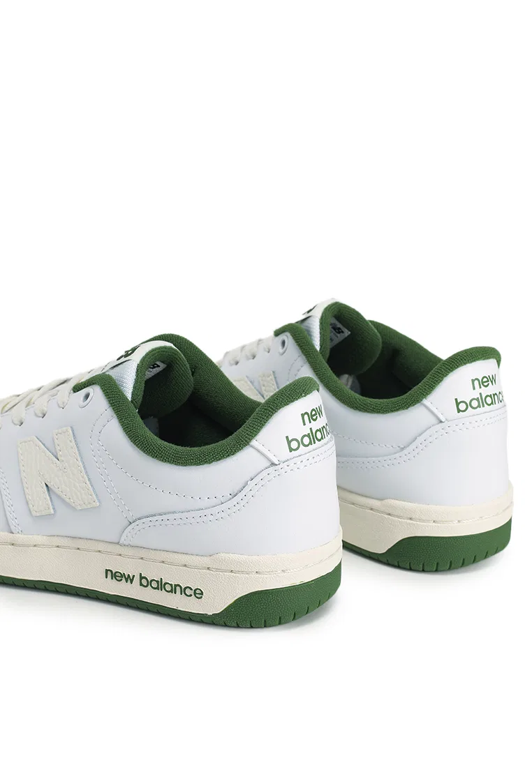 Кроссовки классические, BB80, Lifestyle New Balance, белый/зеленый — фото 3