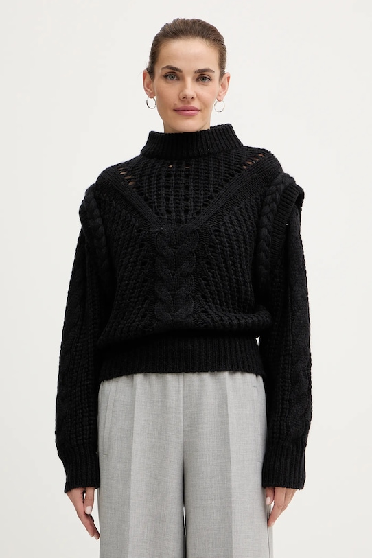 

Шерстяной свитер c_fasta BOSS Orange, черный