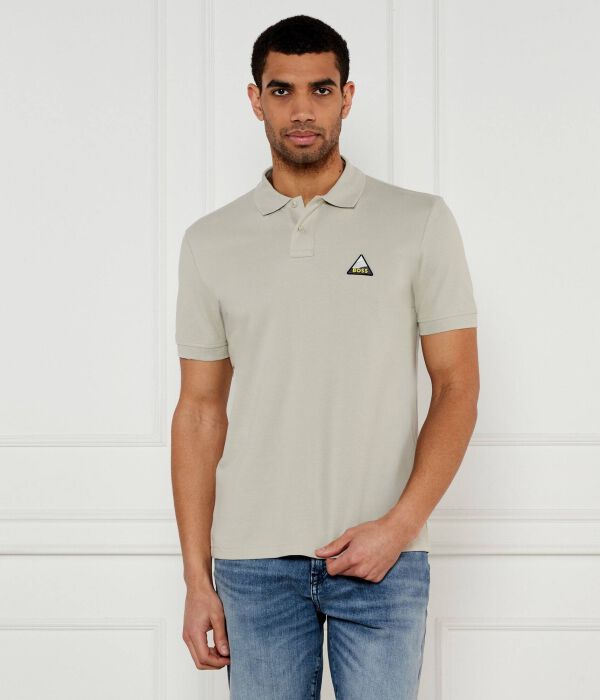 

Рубашка поло Regular fit Boss Orange, желтый