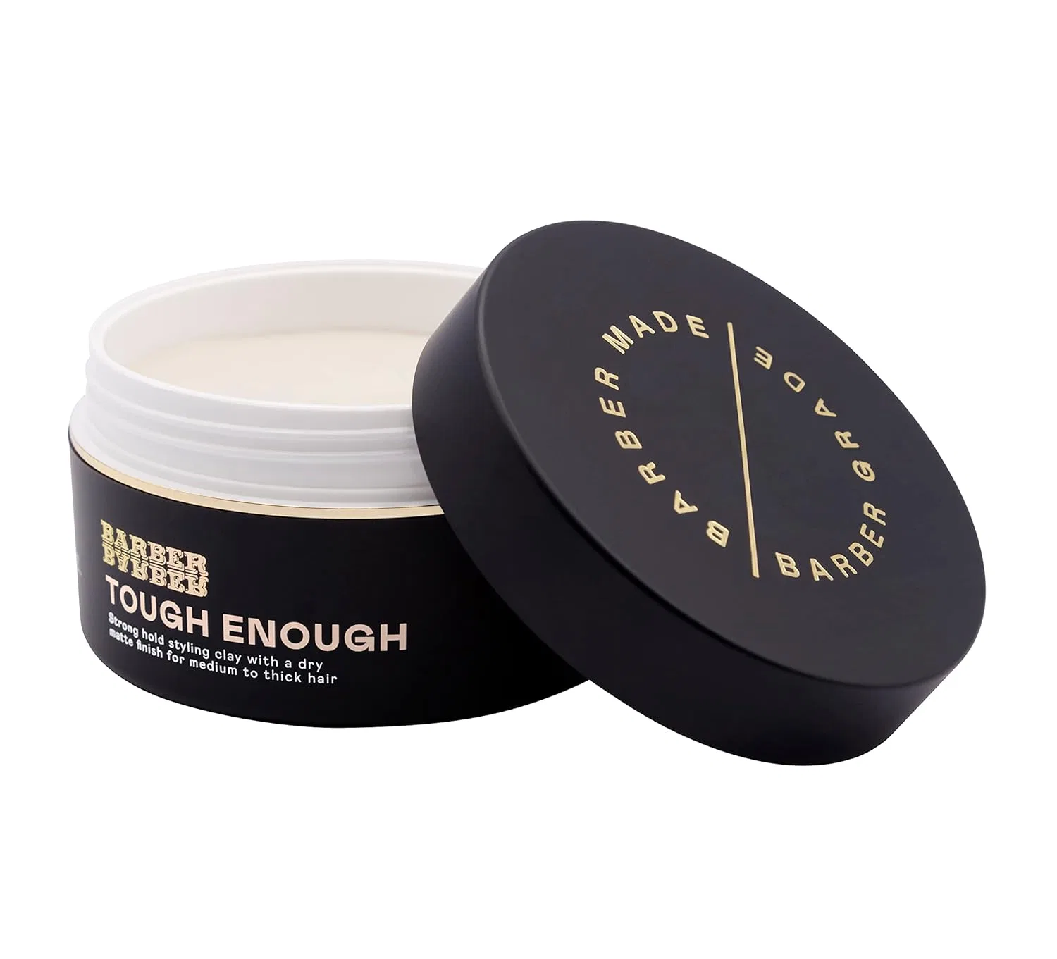 Глина для укладки волос «Strong Hold Styling Clay» от Tough Enough, 100 г Barber Barber, Tough Enough